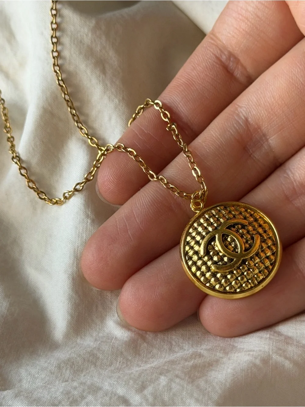 CHANEL authentic gold